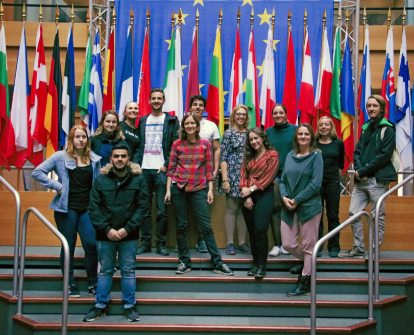 Foto im Parlament